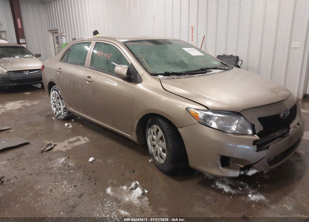 2009 TOYOTA COROLLA LE VIN: 2T1BU40E19C083070