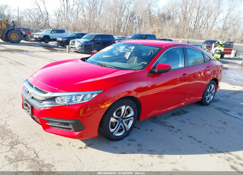 2017 HONDA CIVIC LX VIN: 2HGFC2F58HH507687