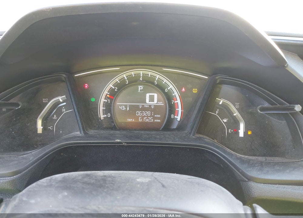 2017 HONDA CIVIC LX VIN: 2HGFC2F58HH507687