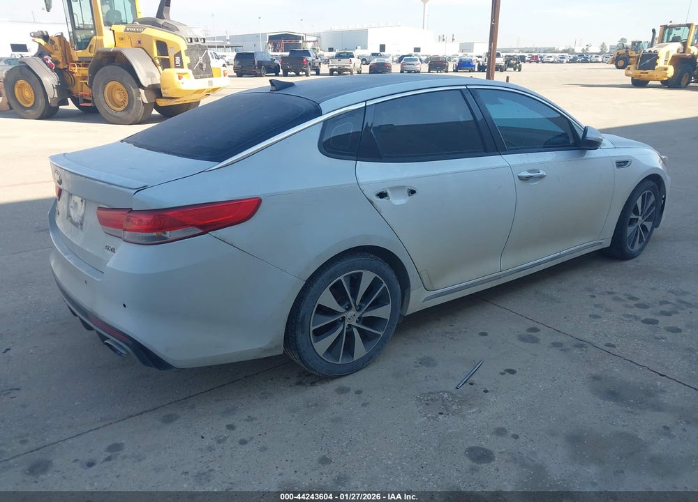 2016 KIA OPTIMA SXL TURBO VIN: 5XXGV4L26GG015339