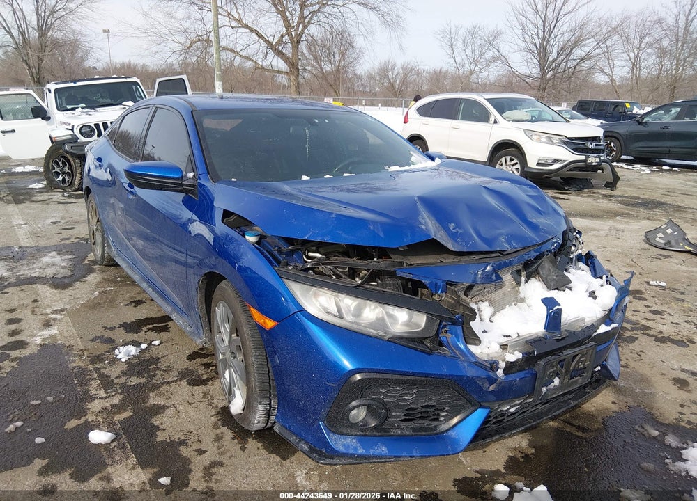 2017 HONDA CIVIC SPORT VIN: SHHFK7H41HU405574
