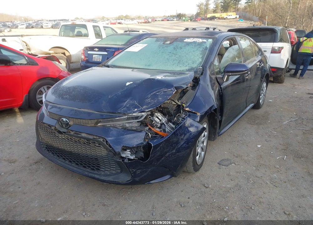 2020 TOYOTA COROLLA LE VIN: JTDEPRAE9LJ116862