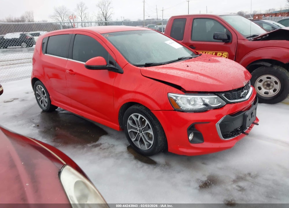 2018 CHEVROLET SONIC LT AUTO VIN: 1G1JD6SH3J4121736