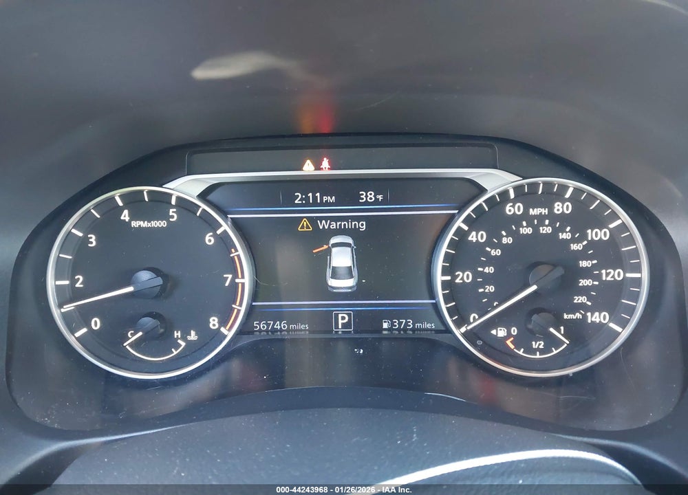 2023 NISSAN ALTIMA SV FWD VIN: 1N4BL4DV6PN376573