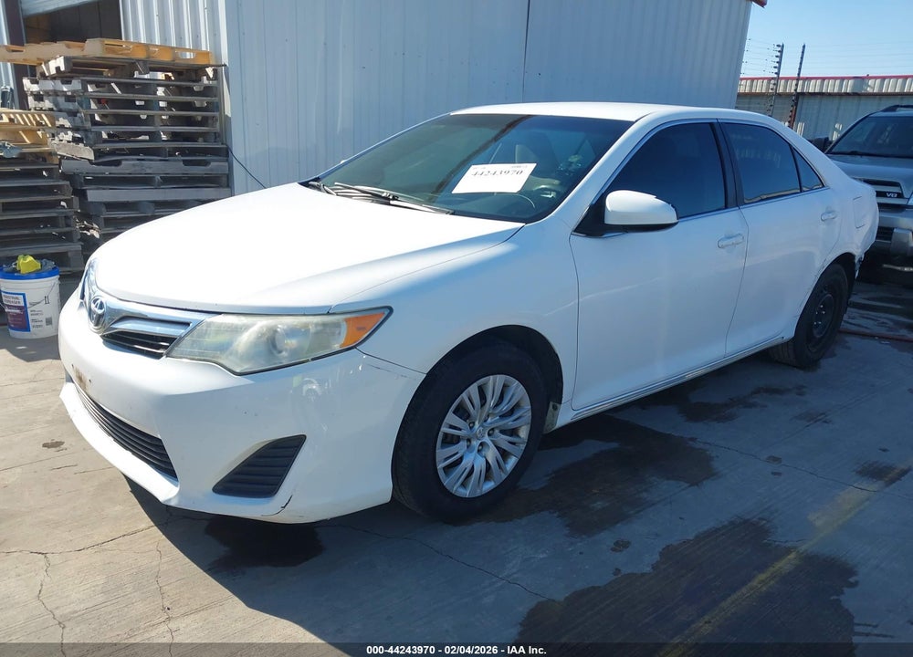 2012 TOYOTA CAMRY LE VIN: 4T4BF1FK0CR187874