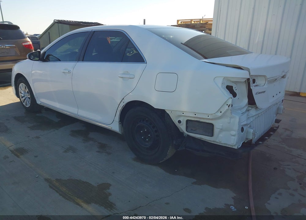 2012 TOYOTA CAMRY LE VIN: 4T4BF1FK0CR187874