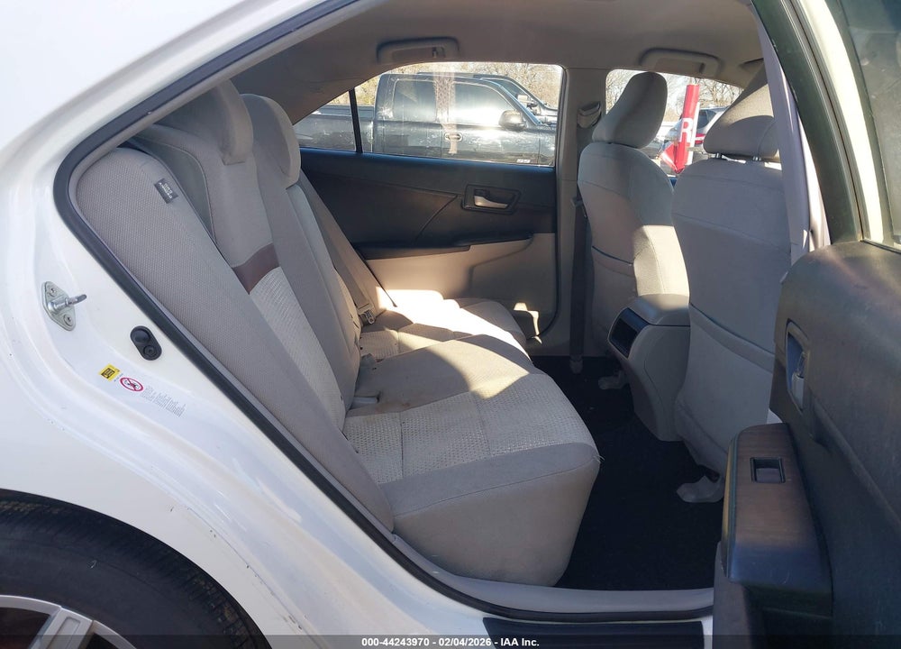 2012 TOYOTA CAMRY LE VIN: 4T4BF1FK0CR187874