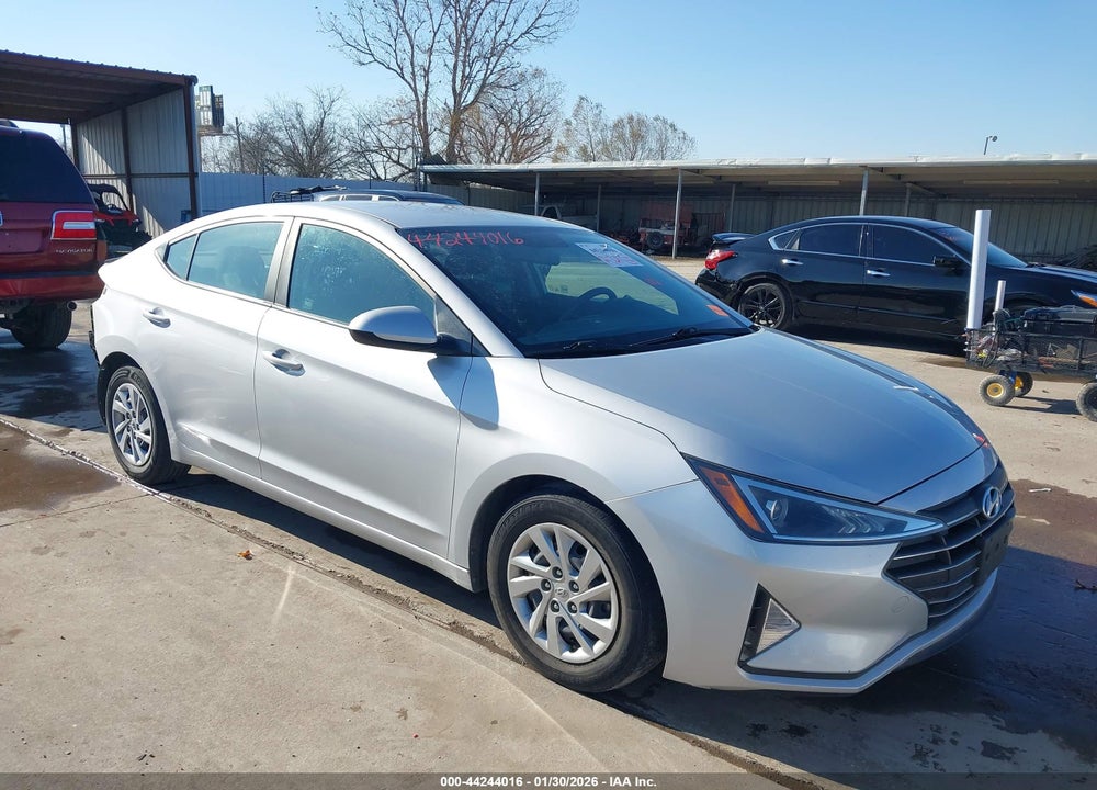2019 HYUNDAI ELANTRA SE VIN: KMHD74LFXKU866087