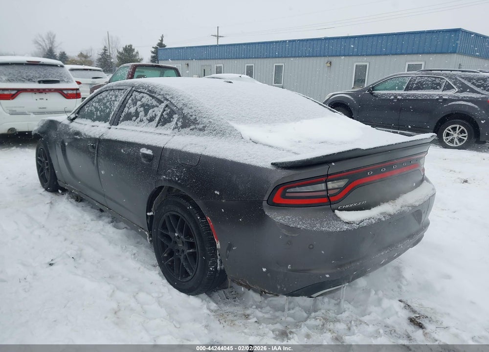 2015 DODGE CHARGER VIN: 2C3CDXBG2FH768365