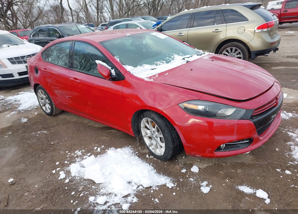 2013 DODGE DART RALLYE VIN: 1C3CDFBH4DD648693