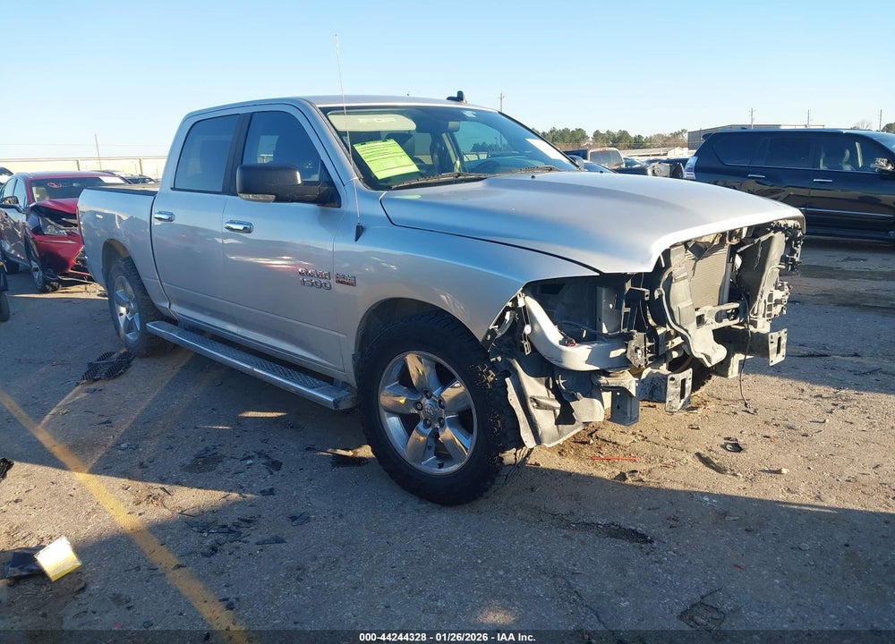 2016 RAM 1500 LONE STAR VIN: 3C6RR6LT6GG352177