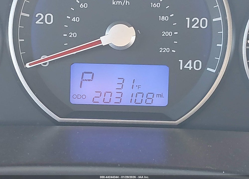 2011 HYUNDAI SANTA FE GLS VIN: 5XYZGDABXBG017282