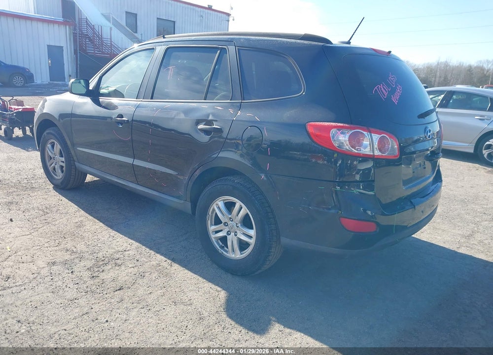 2011 HYUNDAI SANTA FE GLS VIN: 5XYZGDABXBG017282