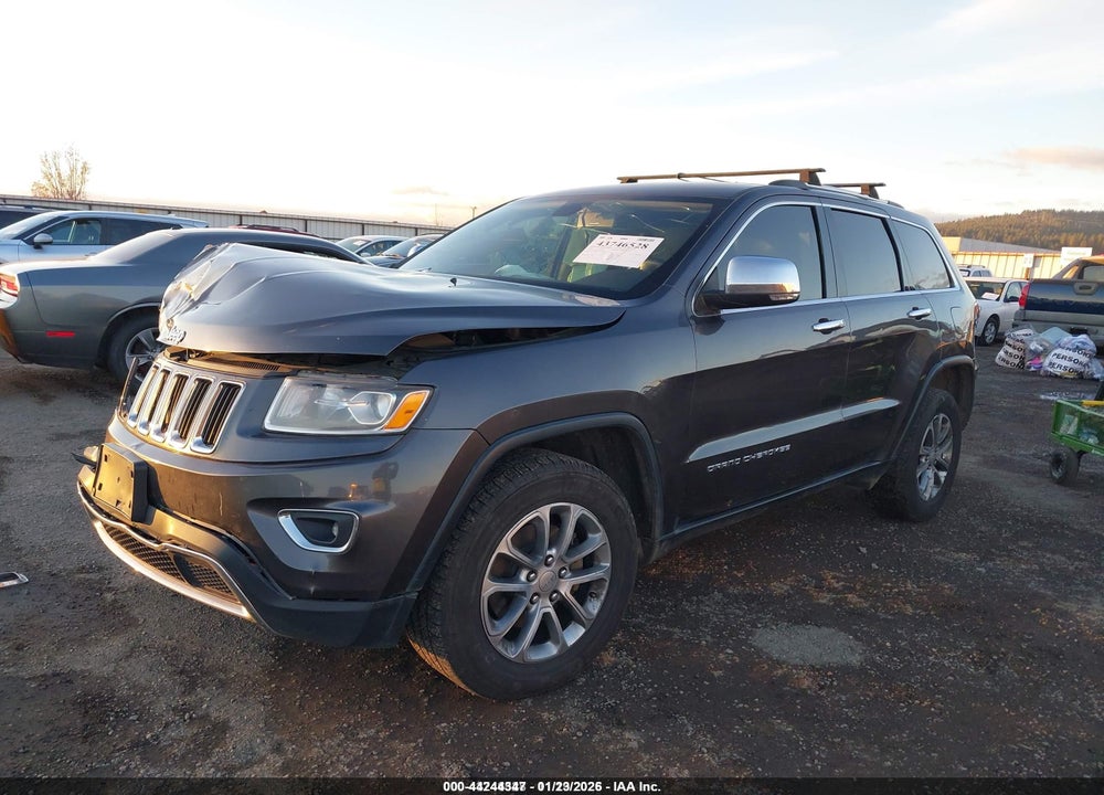 2016 JEEP GRAND CHEROKEE LIMITED VIN: 1C4RJFBGXGC327998