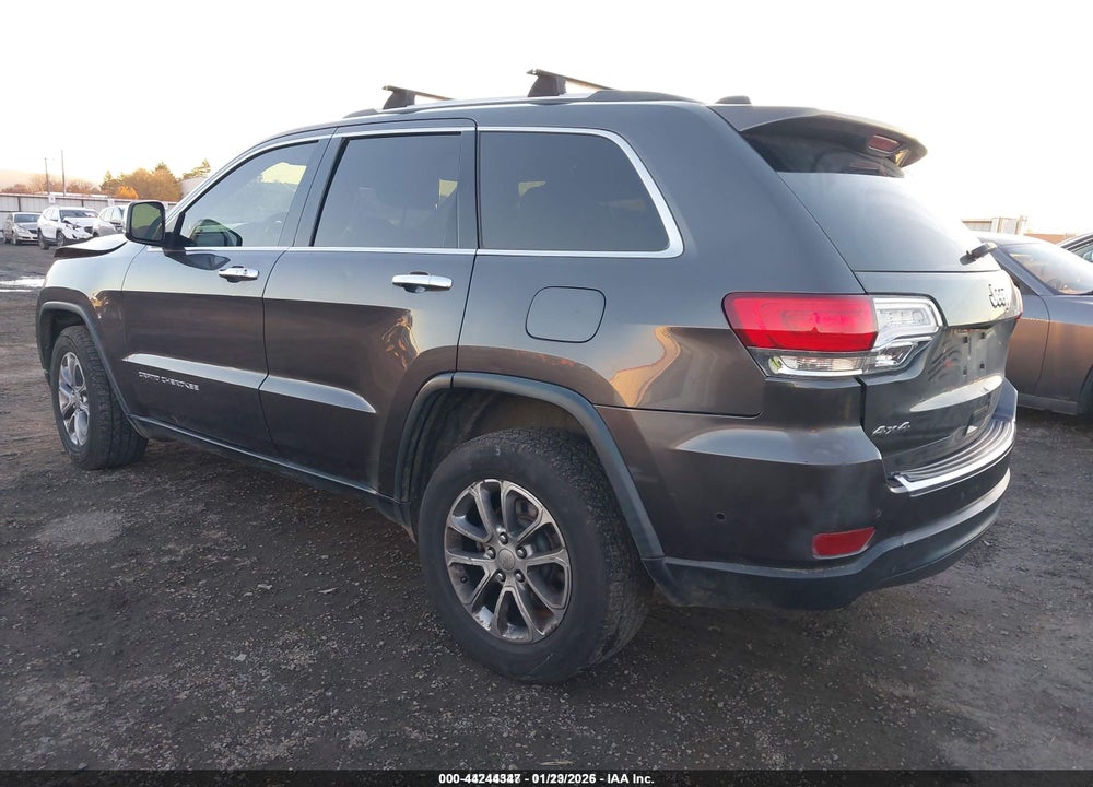 2016 JEEP GRAND CHEROKEE LIMITED VIN: 1C4RJFBGXGC327998