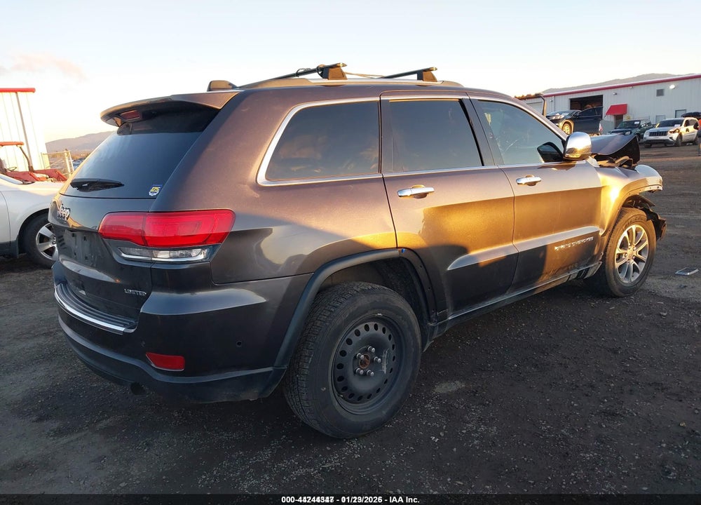 2016 JEEP GRAND CHEROKEE LIMITED VIN: 1C4RJFBGXGC327998