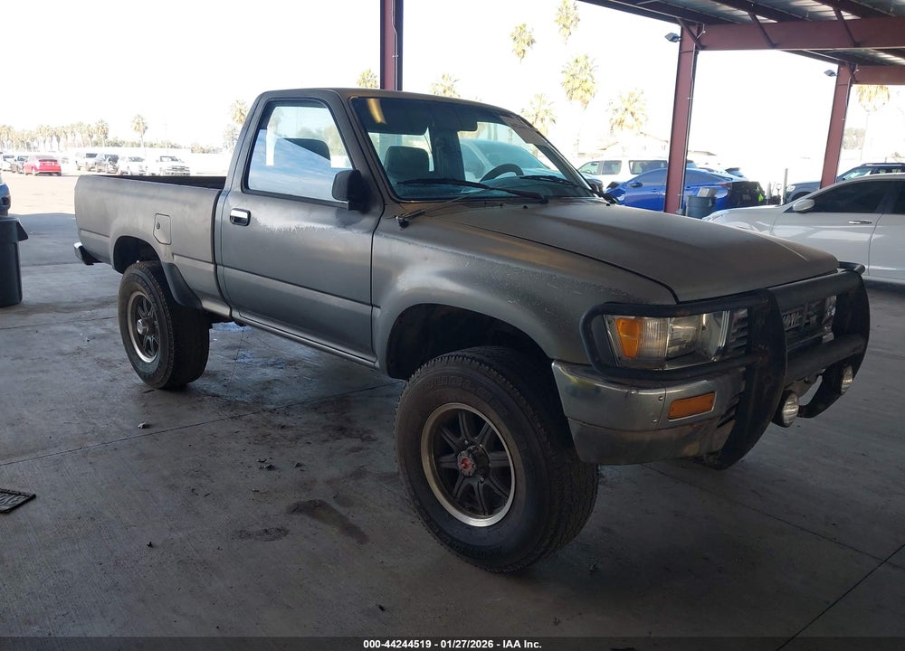 1989 TOYOTA PICKUP 1/2 TON SHT WHEELBASE DLX VIN: JT4VN01D9K6006016