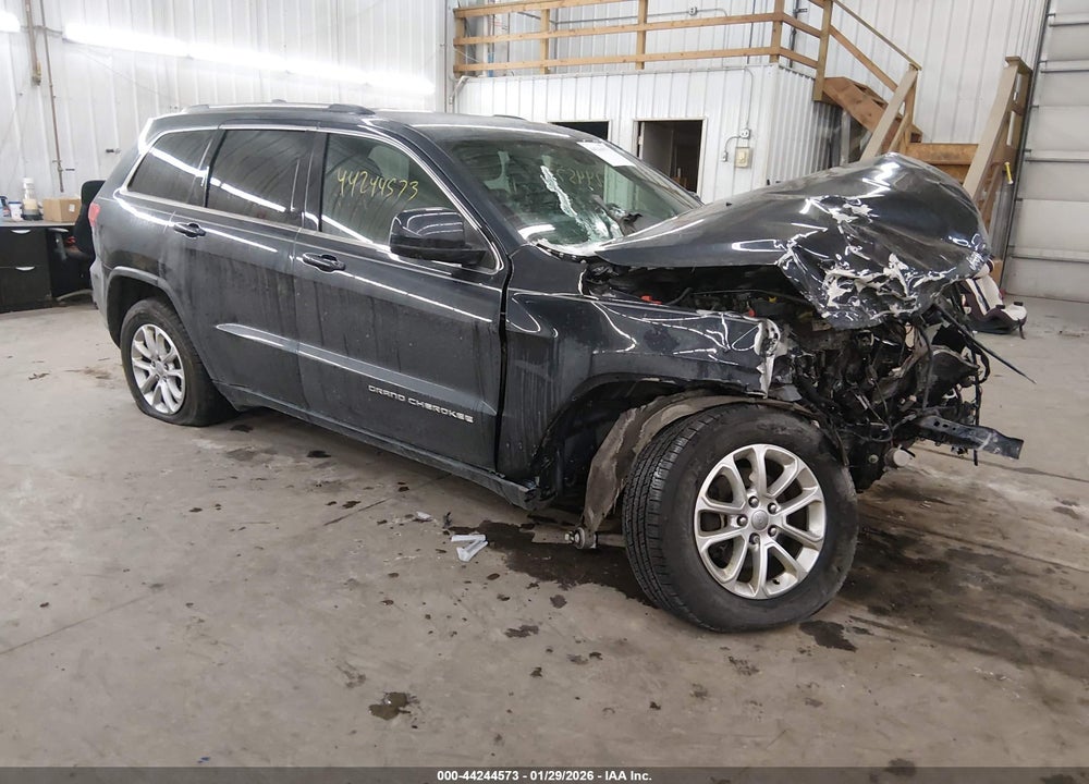 2016 JEEP GRAND CHEROKEE LAREDO VIN: 1C4RJFAG5GC435561
