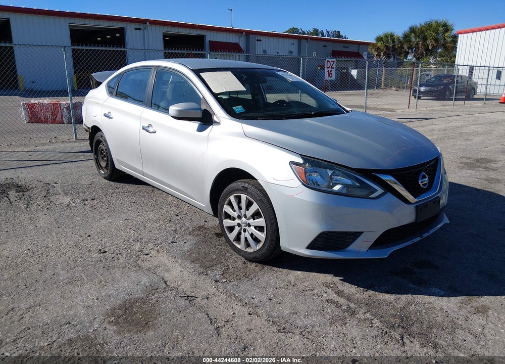 2017 NISSAN SENTRA SV VIN: 3N1AB7AP5HL693328