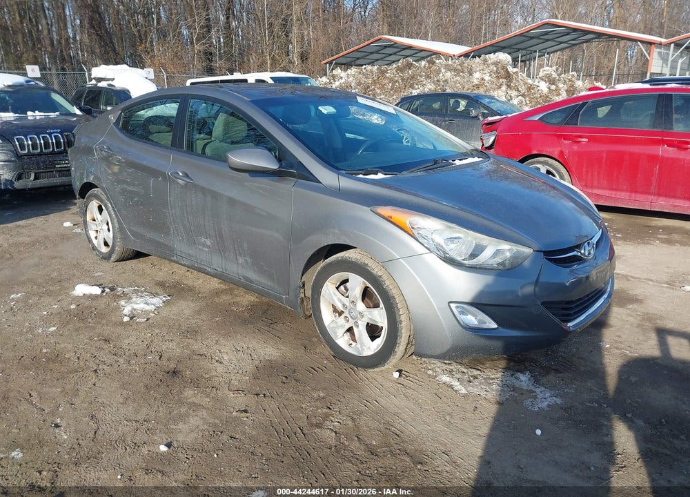 2012 HYUNDAI ELANTRA GLS VIN: 5NPDH4AE5CH151323