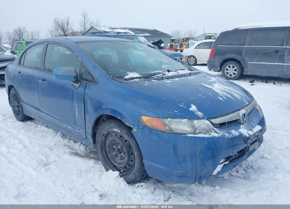 2008 HONDA CIVIC LX VIN: 1HGFA16588L069210