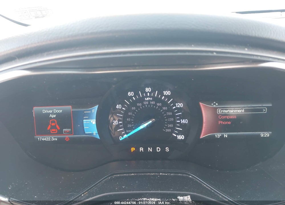 2019 FORD FUSION SE VIN: 3FA6P0T94KR253122