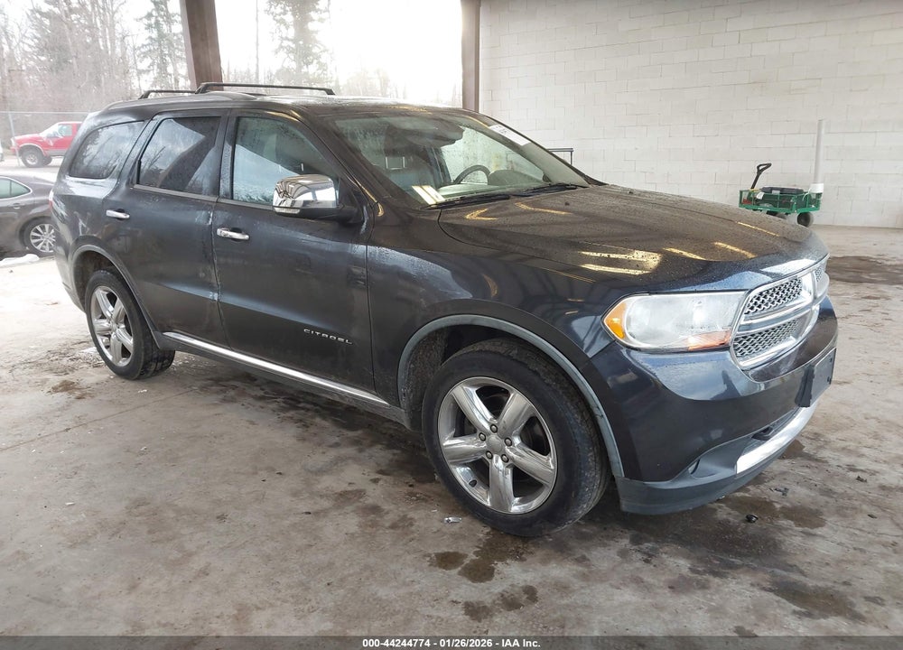 2012 DODGE DURANGO CITADEL VIN: 1C4SDJET1CC202628