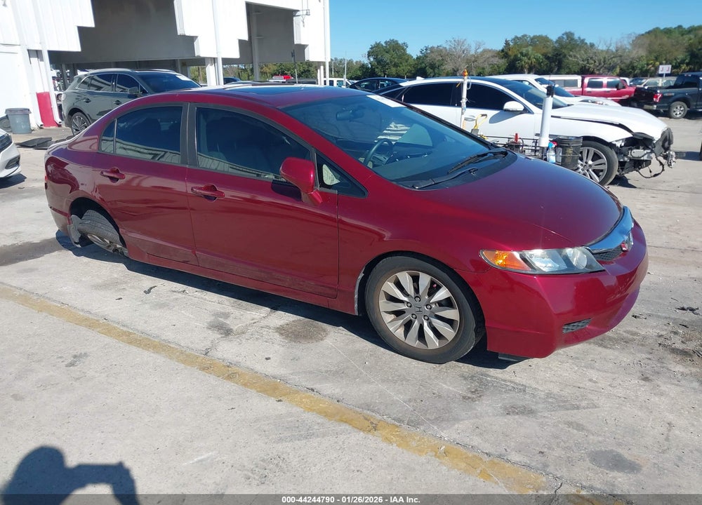2010 HONDA CIVIC EX-L VIN: 19XFA1F98AE053587