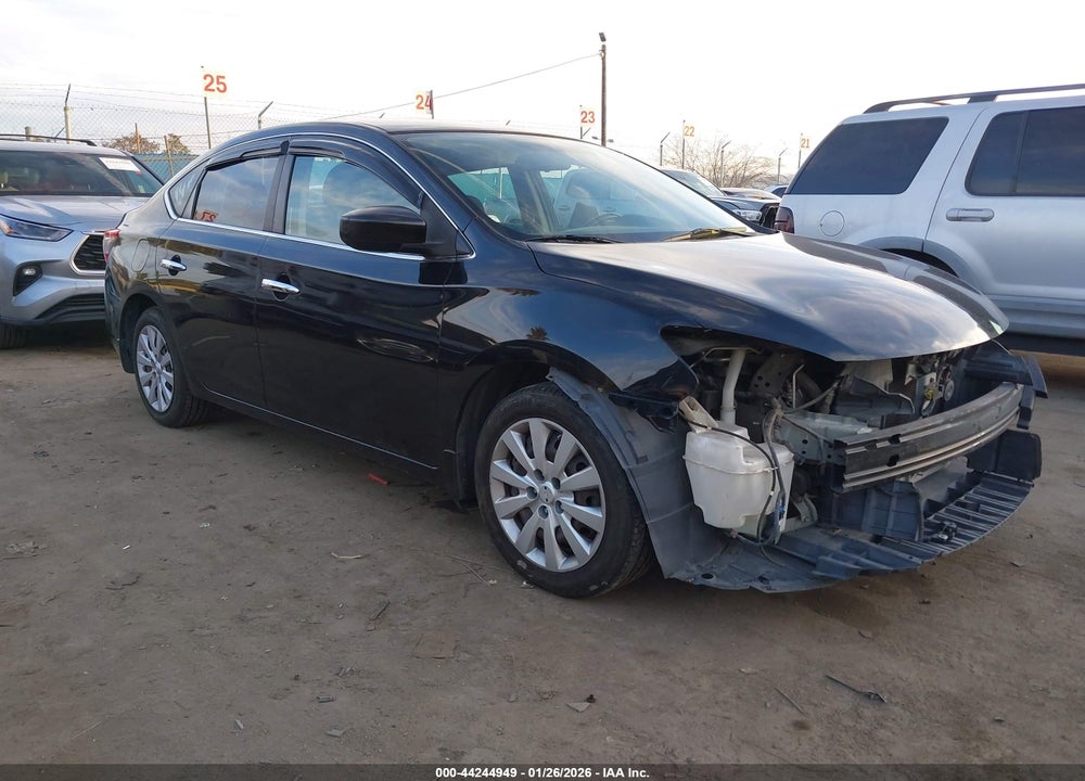 2013 NISSAN SENTRA SV VIN: 3N1AB7AP7DL633139