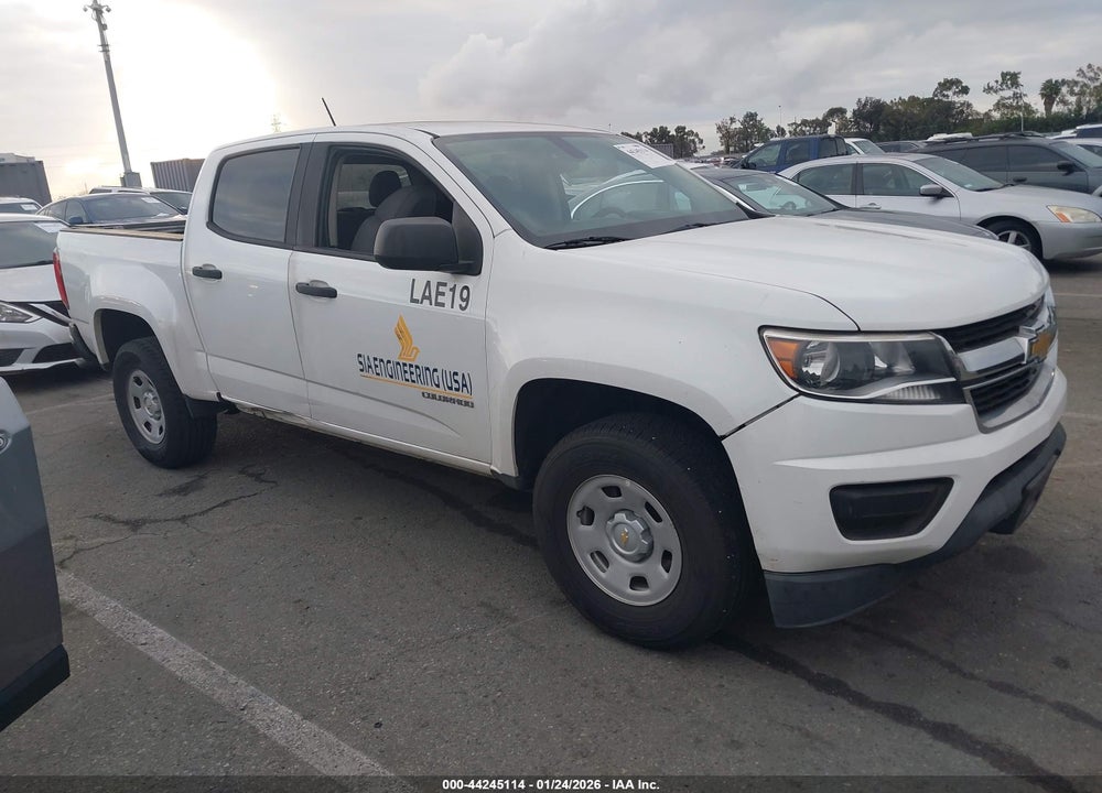 2019 CHEVROLET COLORADO WT VIN: 1GCGSBEA8K1102813