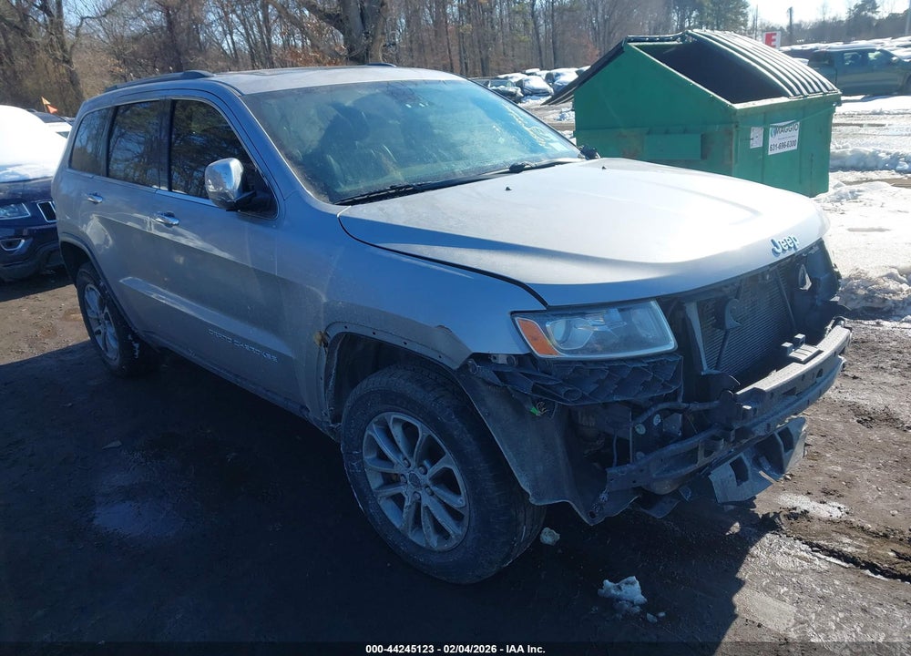 2014 JEEP GRAND CHEROKEE LIMITED VIN: 1C4RJFBGXEC276001