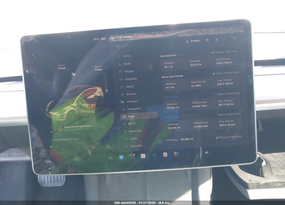 2023 TESLA MODEL 3 REAR-WHEEL DRIVE VIN: 5YJ3E1EA2PF605347