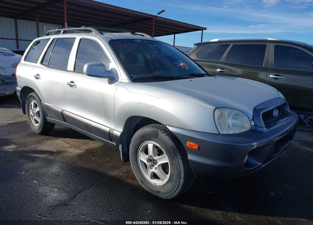 2002 HYUNDAI SANTA FE GLS/LX VIN: KM8SC13D22U256779