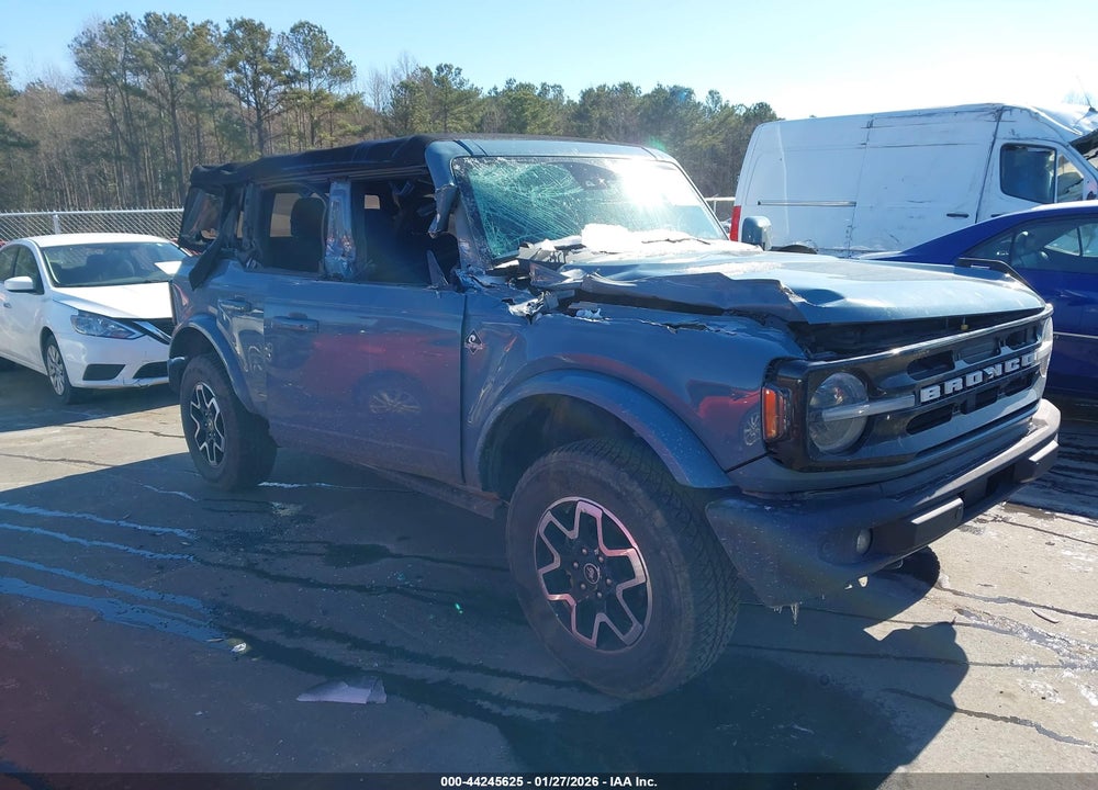 2022 FORD BRONCO OUTER BANKS VIN: 1FMDE5BH5NLB88857