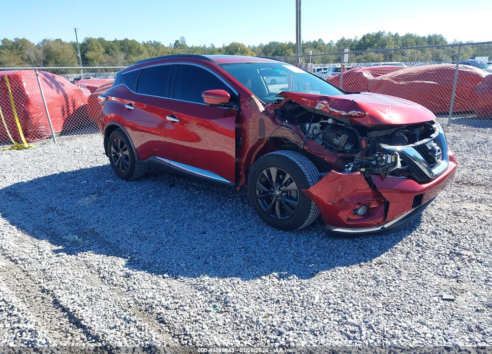 2017 NISSAN MURANO SV VIN: 5N1AZ2MG2HN143104