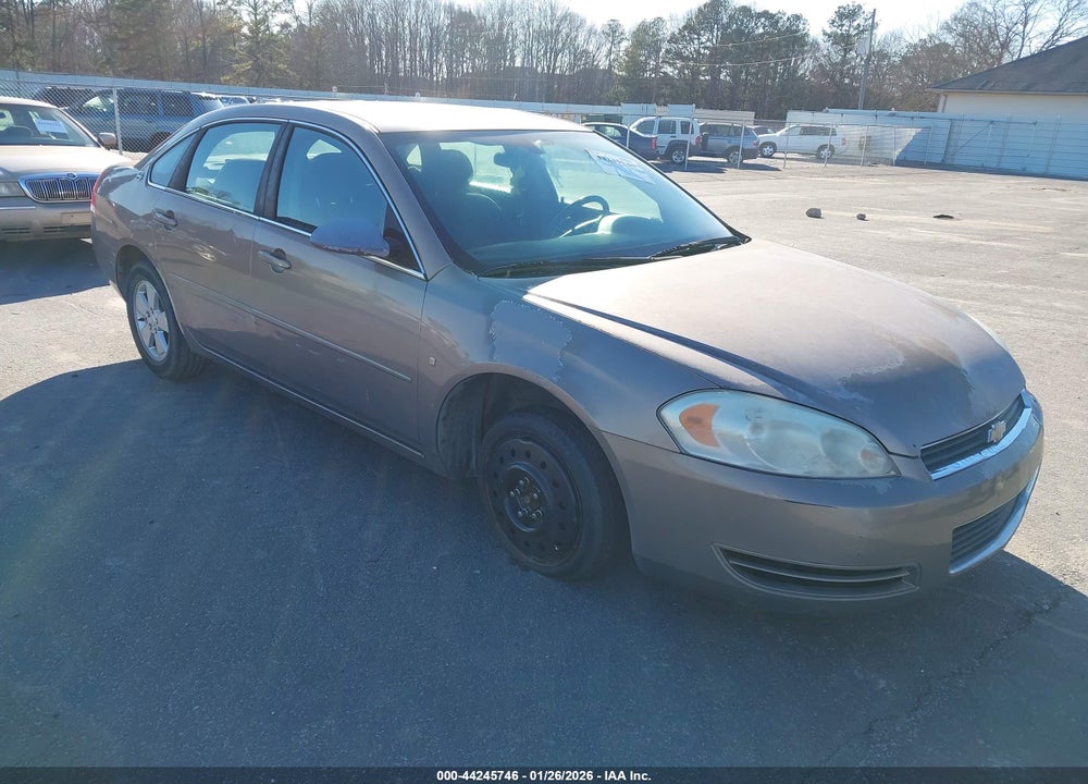 2006 CHEVROLET IMPALA LT VIN: 2G1WT55KX69383638