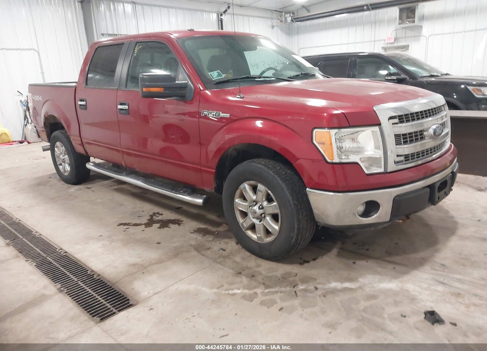 2013 FORD F-150 XLT VIN: 1FTFW1EF2DKF96489