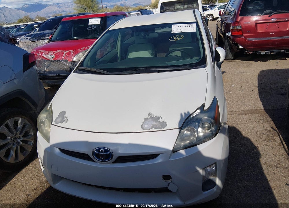 2010 TOYOTA PRIUS II VIN: JTDKN3DU6A1249116
