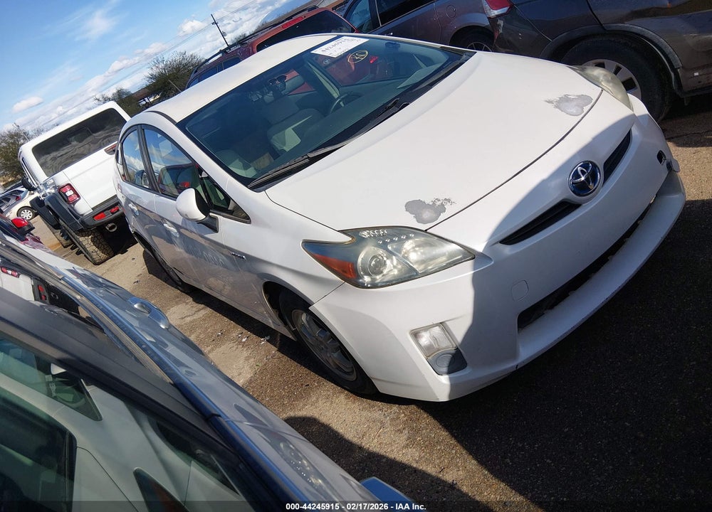2010 TOYOTA PRIUS II VIN: JTDKN3DU6A1249116