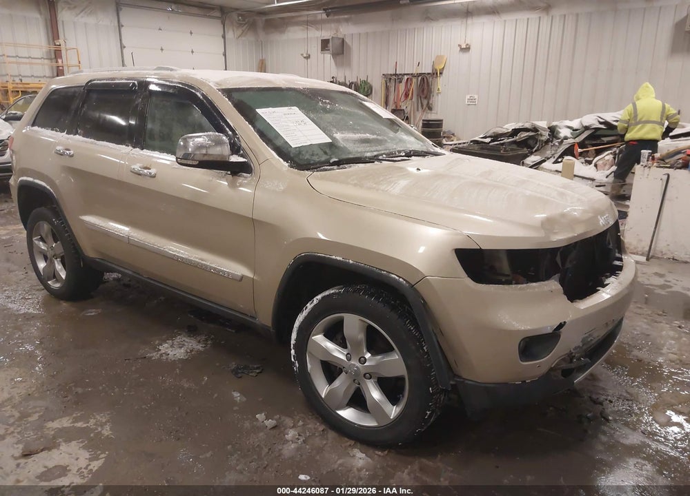 2011 JEEP GRAND CHEROKEE OVERLAND VIN: 1J4RR6GG4BC745137