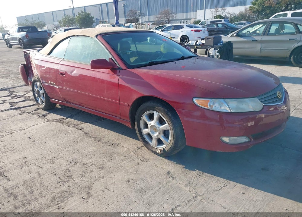 2002 TOYOTA CAMRY SOLARA SLE V6 VIN: 2T1FF28P92C591797