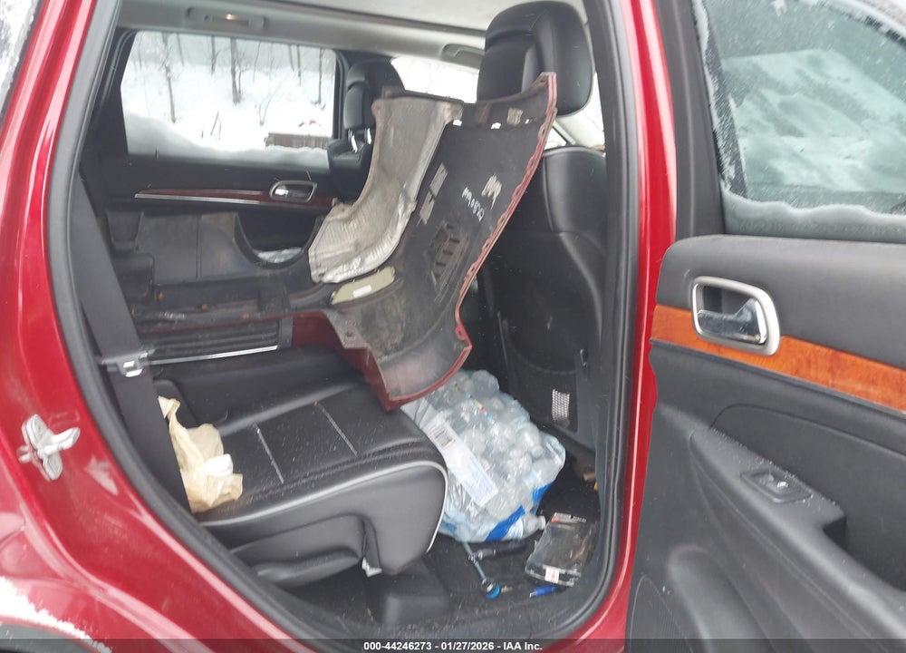 2011 JEEP GRAND CHEROKEE OVERLAND VIN: 1J4RR6GGXBC556878