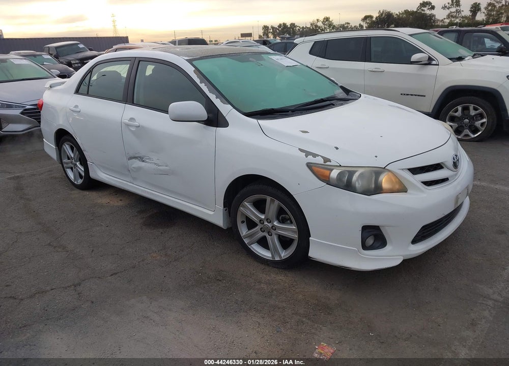 2013 TOYOTA COROLLA S VIN: 5YFBU4EE3DP224996