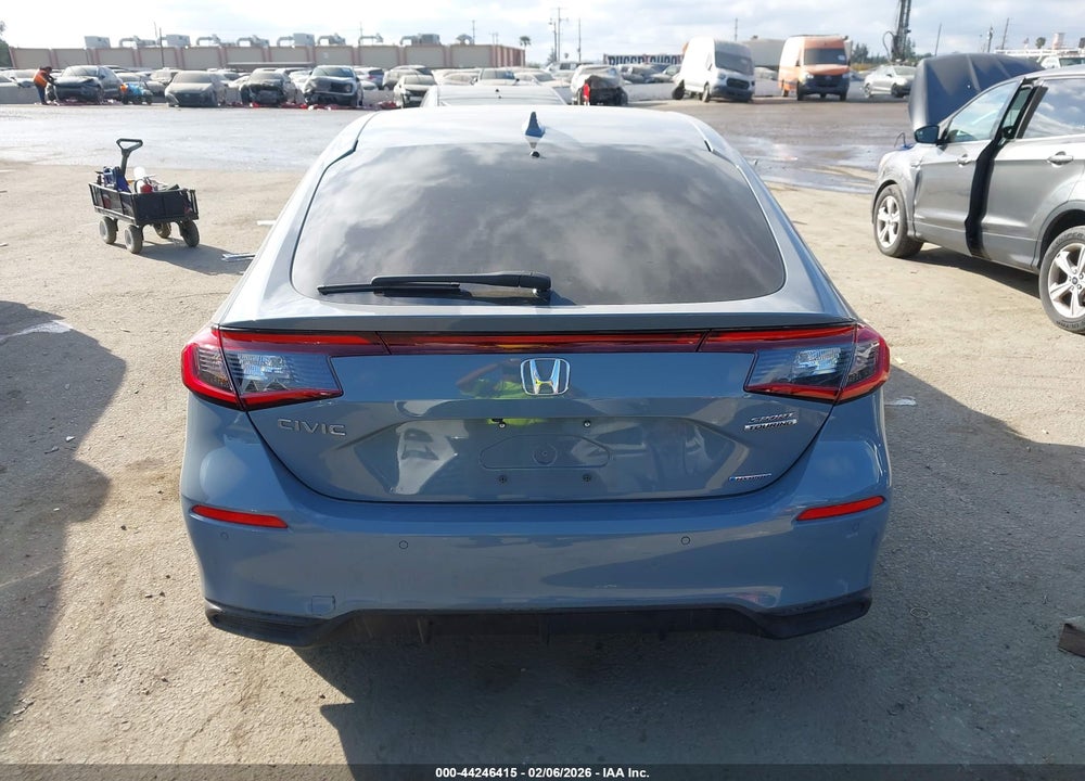 2025 HONDA CIVIC HYBRID SPORT TOURING VIN: JHMFL4H99SX005055