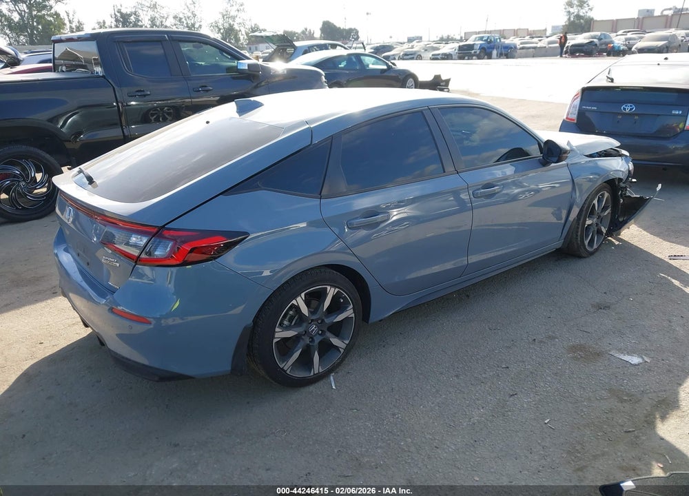2025 HONDA CIVIC HYBRID SPORT TOURING VIN: JHMFL4H99SX005055