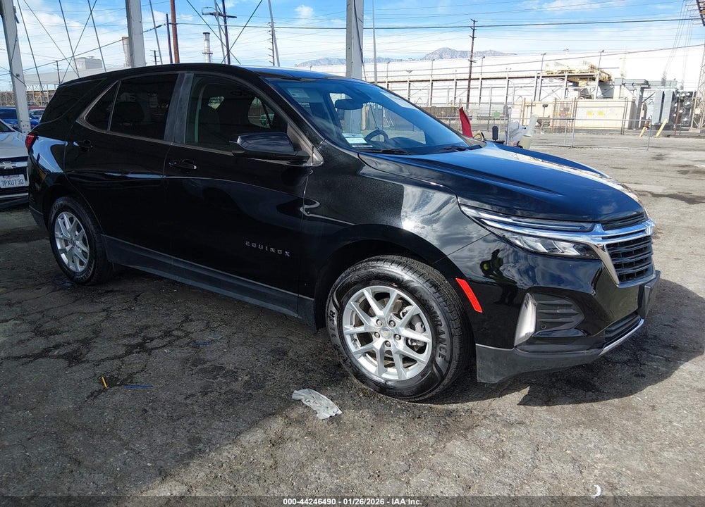 2022 CHEVROLET EQUINOX FWD LT VIN: 3GNAXKEV3NL246624