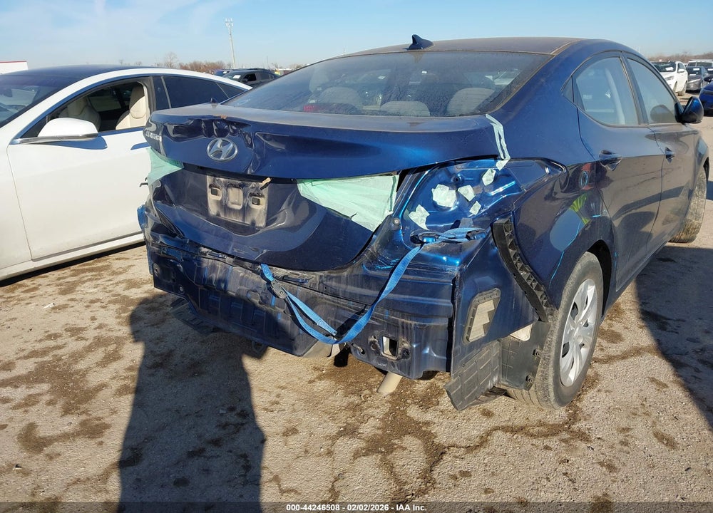 2016 HYUNDAI ELANTRA SE VIN: 5NPDH4AE8GH720848