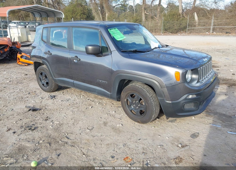 2017 JEEP RENEGADE SPORT FWD VIN: ZACCJAAB1HPF98962
