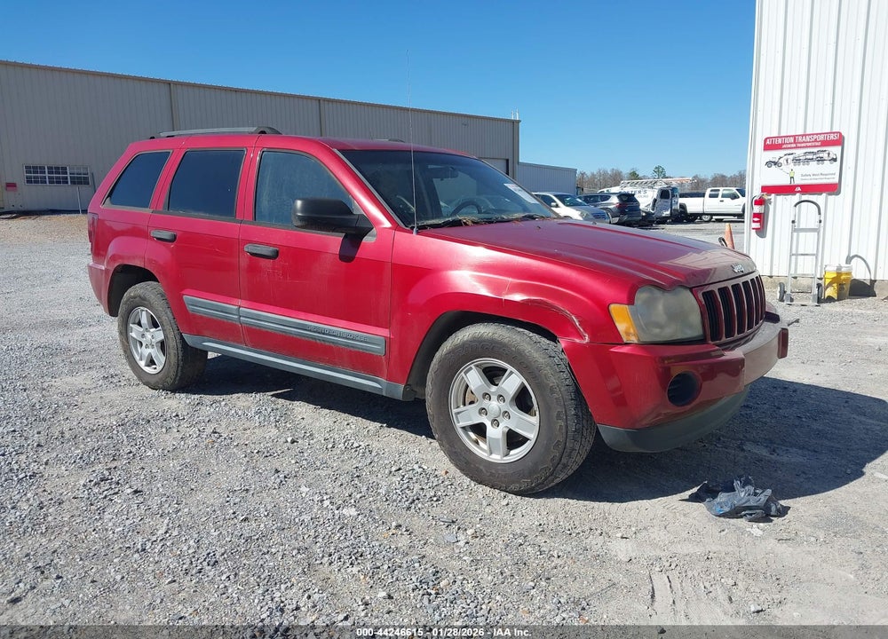 2005 JEEP GRAND CHEROKEE LAREDO VIN: 1J4GS48K05C633894