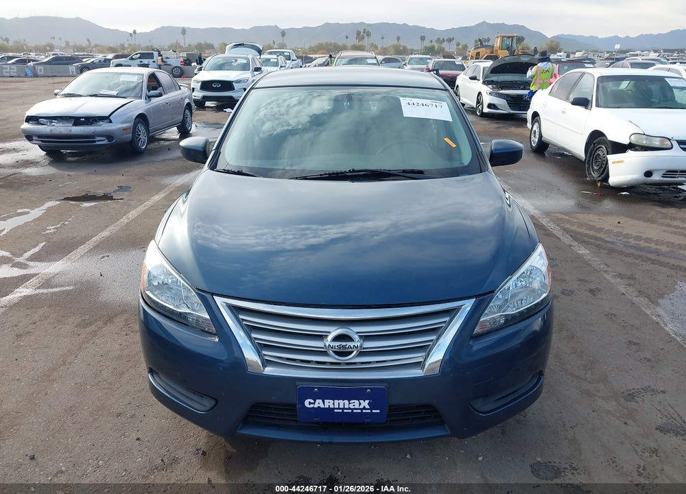 2013 NISSAN SENTRA SV VIN: 1N4AB7AP4DN903236